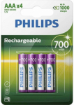 Philips Rechargeable AAA R03 700mAh 4pcs