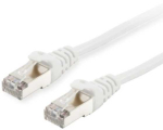 Equip Patchkabel Cat6 S/FTP 2xRJ45 0,25m valge LSZH poletleenkott