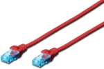Digitus CAT 5e U-UTP patchkaabel 1m punane