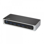 StarTech.com 7 USB-C hubiga kiiretoetusport - USB-C 5x USB-A 2x USB-C (USB 3.0 kiiretoetus 5Gbps) - enda toiteline USB 3.2 Gen 1 tp-C hubiga toiteadapteriga - arvutihub/lahtihendushendus