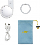 Joby Ring Light MagSafe Beamo -kuvausvalo puhelimeen, valkoinen (JB01756-BWW)