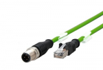 Metz Connect 142M4D15020 vrgukaabel Must 2 m Cat5
