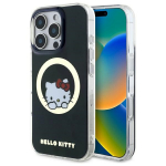 Hello Kitty HKHMP16LHSWKK iPhone 16 Pro 6,3" tarna/must hardcase IML Sweet Kitty Magsafe