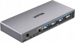 Unitek KVM lliti 8K@60Hz USB 3.0 5Gbps DP