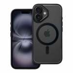 COLOR EDGE MAG COVER lemine kate, hilduv MagSafe'iga IPHONE 16 musta vrvi jaoks