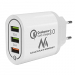 MACLEAN Maclean Energy MCE479W 3xUSB charger QC 3.0