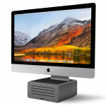 Twelve South HiRise Pro iMac Stand Adjustable desktop stand with hidden storage for iMac and Apple Display