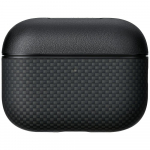 PITAKA Etui Aramidkiust AirPods Pro jaoks, 3 must-hall