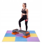 ONE FITNESS Puzzle matide komplekt MP10 kollane-sinine-lilla