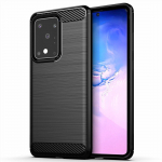 Fusion Accessories Fusion Trust tagakaane silikoonist mbris Samsung G985 Galaxy S20 Ultra Black jaoks