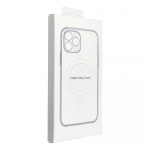 CLEAR MAG COVER case with camera protection compatible with MagSafe for IPHONE 16 PRO transparent glitter