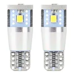 Amio LED CANBUS 3SMD 2835 T10e (W5W) ALU Valge 12V/24V