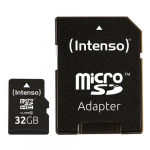 Intenso SD MicroSD-kart 32GB, Class10, SD-adaptri koos