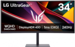LG Monitoorid 34" 34G630A-B IPS QHD 240Hz Kaarendatud