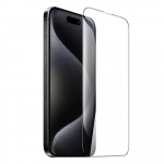 Hardi klaas iPhone'ile 16 PRO / 17 / 17 PRO Hoco HD 5D Guardian kilp 10 tk must
