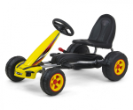 Milly Mally Pedaalidega go-kart Viper kollane