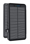 Elzle Solar Powerbank Black, 26.800mAh