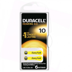 DURACELL Duracell Hearing 10 (A10) Blister Pack 6pcs.