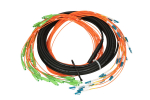 Extralink SC/APC-LC/PC multipatchcord SM 24F 30M, kaskade, 90cm