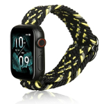 Beline Apple Watch Tekstiilist rihm 38/40/41mm must/lime