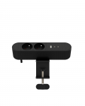 MicroConnect Multi Desktop Power Socket 2 Ways French, 1 x USB-A, 2 x