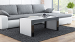 Cama MEBLE Cama TESS120 BI/CZ kohvi-/klg-/otsalaud Diivanilaud Ristklikukujuline 2 jalga