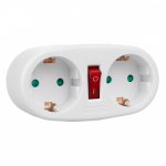 Maclean Splitter topeltpistikupesa MCE338 tp F