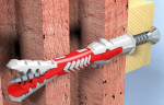fischer Universaalne kahekomponentne tihvt 10x80 mm, 25 tk.