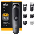 BRAUN 7-1 krvalikekott | Kik-hes kott sarja 5 AIO5520 | Kordtuimine | Pikkuste arv 14 | Must