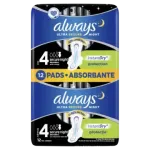 Always Pads Always Ultra Duo Extra Night 12 stk.