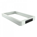 Lanview W=600 D=600 H=100mm PLINTH MODULE WHITE