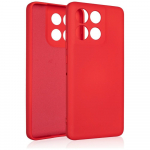 Beline Moto G86 Power silikoontomukas punases vrvus