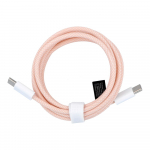 C-tpi kaabel C-tbigasse, PD, QC3.0, 3A, 60W, C263, 1,5 m, roosa