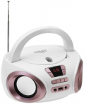 Adler Raadio Boombox CD-MP3 | USB | FM-raadio | AUX | Peakomplekti pesa