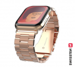 SWISSTEN Swissten Metal Strap for Apple Watch 1/2/3/4/5/6/SE / 38 mm / 40 mm / Gold