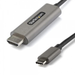 StarTech.com 6ft (2m) USB C HDMI kabel 4K 60Hz w/ HDR10 - Ultra HD USB Type-C 4K HDMI 2.0b videoadapterkabel - USB-C HDMI HDR monitorkonverter - DP 1.4 Alt Mode HBR3