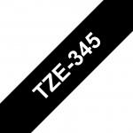 BROTHER Lindi TZE345 / TZE-345 valge mustal taustal
