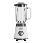 Black+Decker Jar Blender 1000W valge