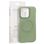 Tecto Shield Mistiq Mag lemkinnitus iPhone 14 Pro 6,1" jaoks, oliiviroog