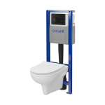 Cersanit WC-komplekt S701-754 koos raamiga +BL mat nupuga