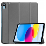 CoreParts Tri-fold Caster Hard Shell Cover - Gray For Apple iPad