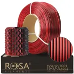 Rosa3D Filament PLA Silk Mystic Red 1.75mm 1kg tietk