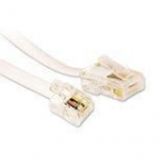 MicroConnect RJ11-RJ45 3M M/M White 6P/4C-8P/4C
