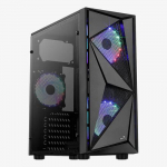 Aerocool Glider Cosmo-A-BK-v2 Midi Tower must