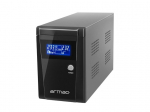 ARMAC UPS-i sisselogitav 1000F kontori LCD 3xSchuko