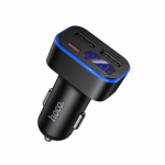 Hoco autolaadija LCD-ga 2xUSB A + 1xUSB C PD QC3.0 42W Z63A must