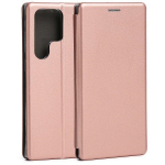 Beline Samsung S23Ultra S918 magnetiline raamatukatte etui roosaka-kuldne