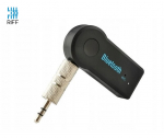 Riff BT-X5 Car FM Bluetooth Transmitter Stick with 3.5mm Audio Jack + Microphone Connection Black