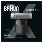 BRAUN Series X XT20 Ersatzklinge
