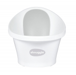SHNUGGLE Baby Bath White/Grey Plug